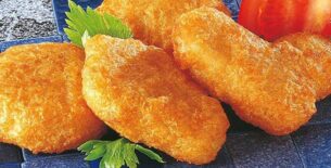 Bocconcini di pesce bianco in pastella prefritto