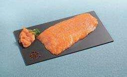 Salmone affumicato a fette