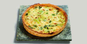Torta salata ai porri