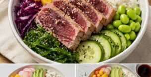 Poke Bowl Gourmet con Tataki di Tonno